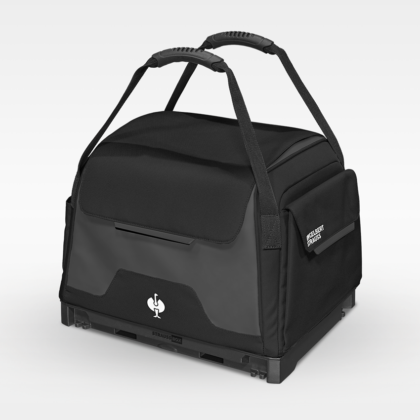 STRAUSSbox Systém: Sada nářadí Elektro vč. tašky STRAUSSbox + černá 2