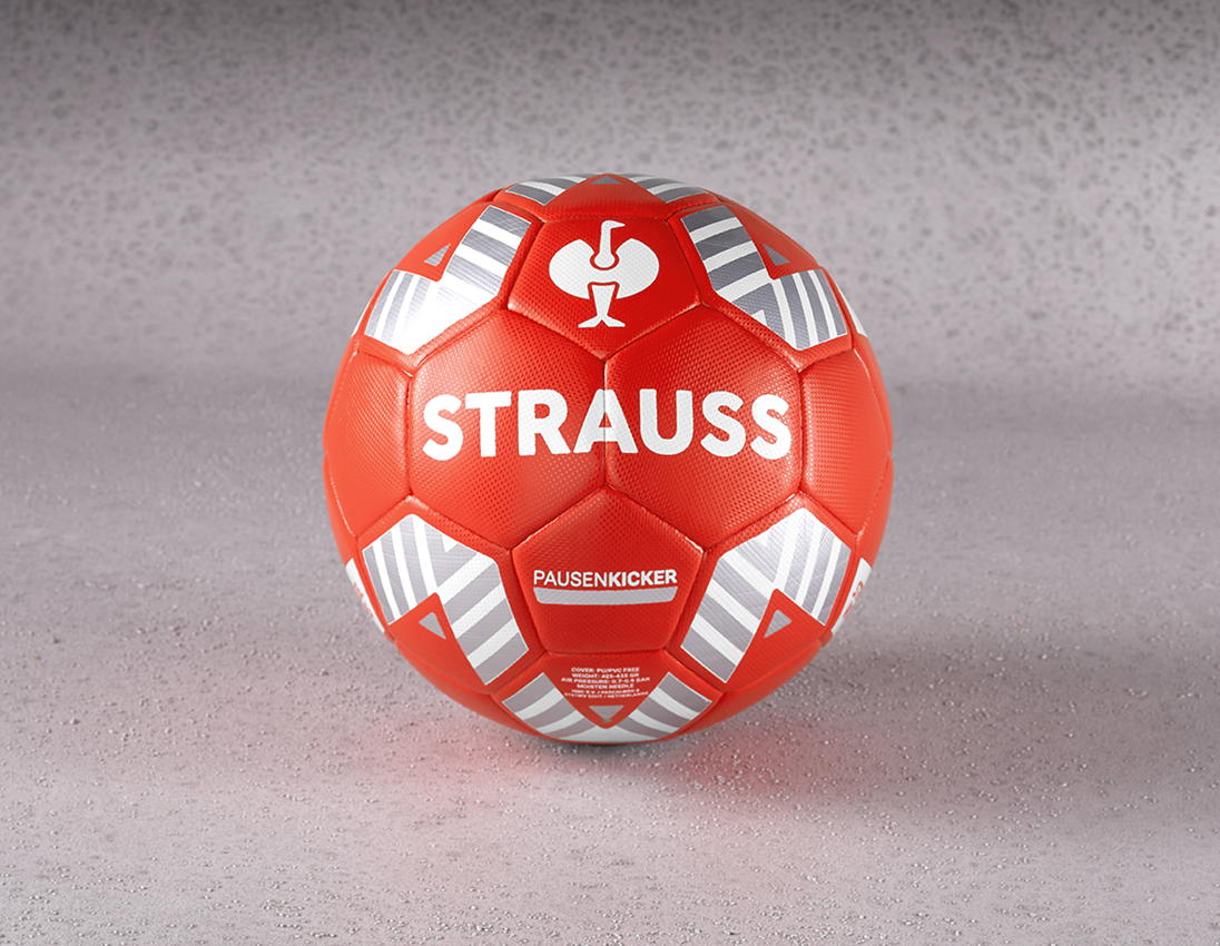 Doplňky: Fotbalový míč STRAUSS + red 4