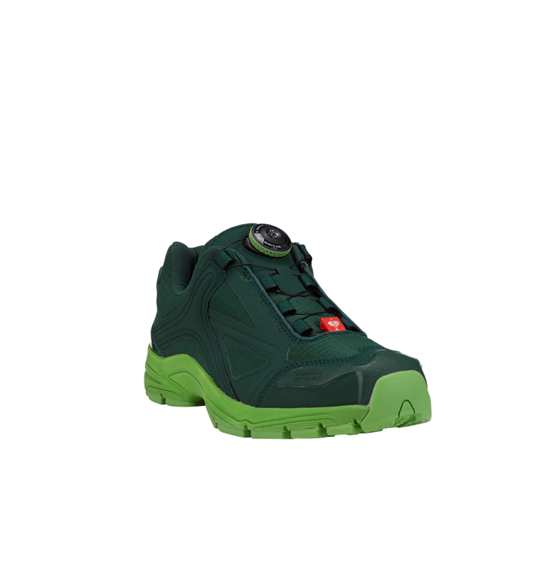 O1: e.s. O1 Pracovní obuv Corvids low + zelená/mořská zelená 3
