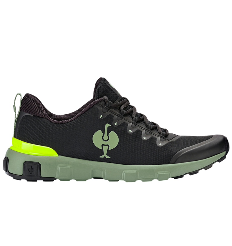 Ostatní pracovní boty: Víceúčelová obuv e.s. Bani + černá/bledě zelená 2