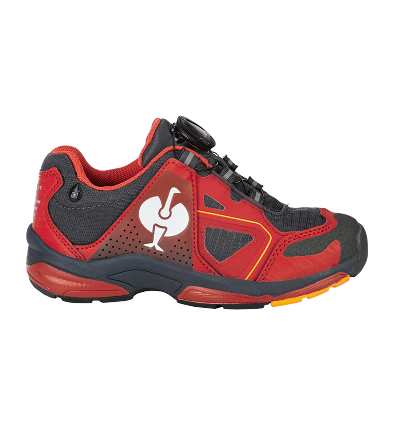 Dětská obuv: Víceúčelová obuv e.s. Minkar II, dětská + červená/grafit 1
