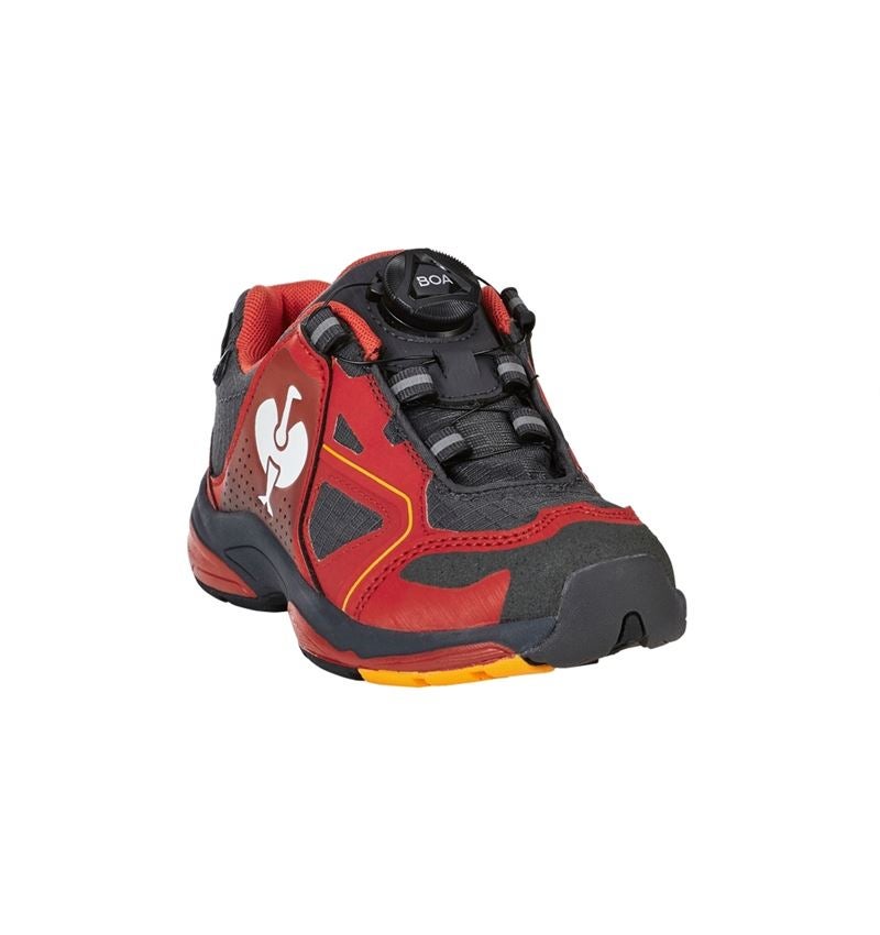 Dětská obuv: Víceúčelová obuv e.s. Minkar II, dětská + červená/grafit 2