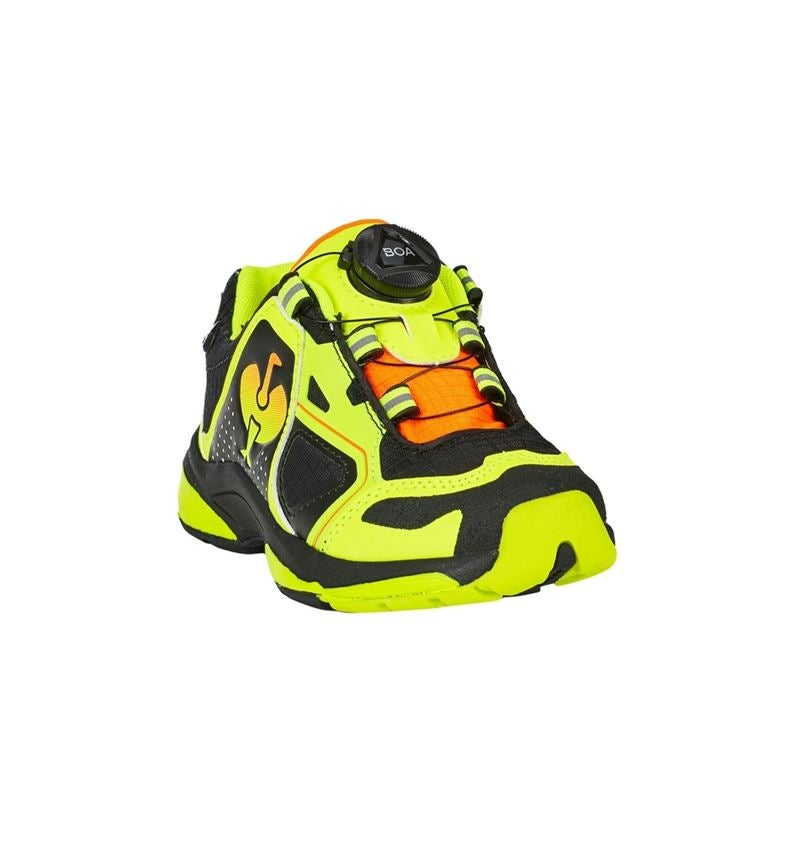 Dětská obuv: Víceúčelová obuv e.s. Minkar II, dětská + černá/výstražná žlutá/výstražná oranžová 2