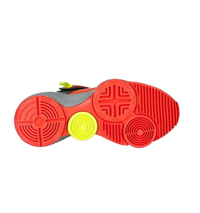Dětská obuv: Víceúčelová obuv e.s. Waza, dětská + solární červená/výstražná žlutá 3