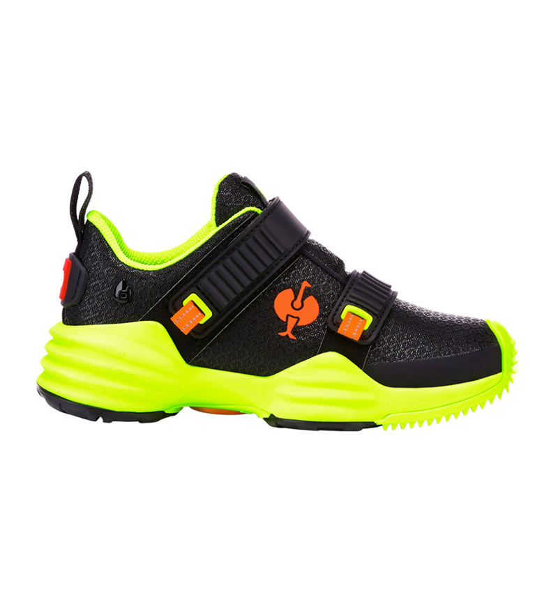 Obuv: Víceúčelová obuv e.s. Waza, dětská + černá/výstražná žlutá/výstražná oranžová 2