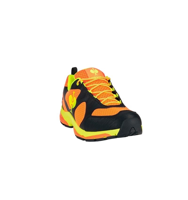 O2: O2 Pracovní obuv e.s. Thebe II + výstražná oranžová/výstražná žlutá/černá 2