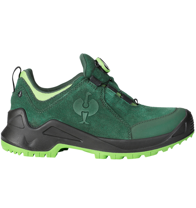 O2: O2 Pracovní obuv e.s. Apate II low + zelená/mořská zelená 1