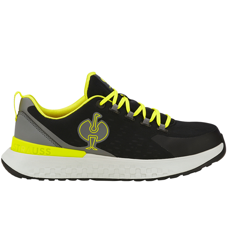 SB: SB Bezpečnostní obuv e.s. Comoe low + černá/acidově žlutá 2
