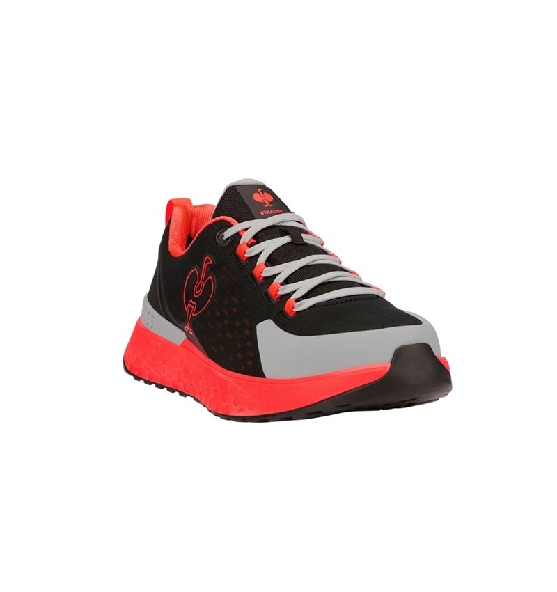 SB: SB Bezpečnostní obuv e.s. Comoe low + černá/výstražná červená 5