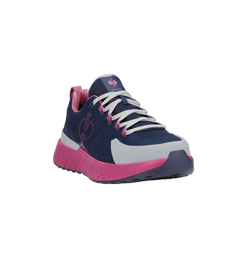 SB: SB Bezpečnostní obuv e.s. Comoe low + hlubinněmodrá/tara pink 4