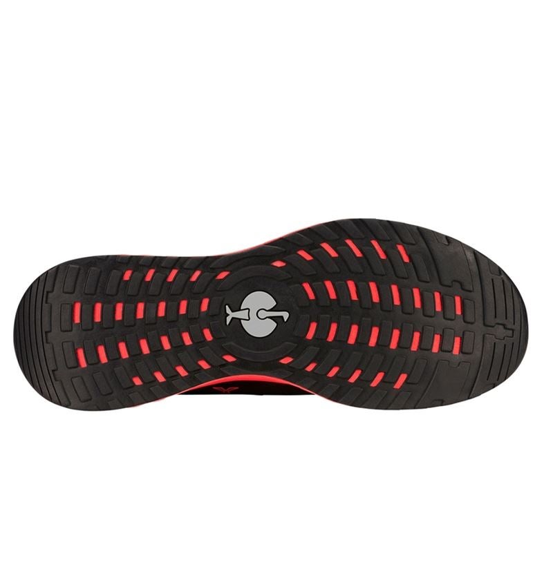 Obuv: SB Bezpečnostní obuv e.s. Comoe low + černá/výstražná červená 6
