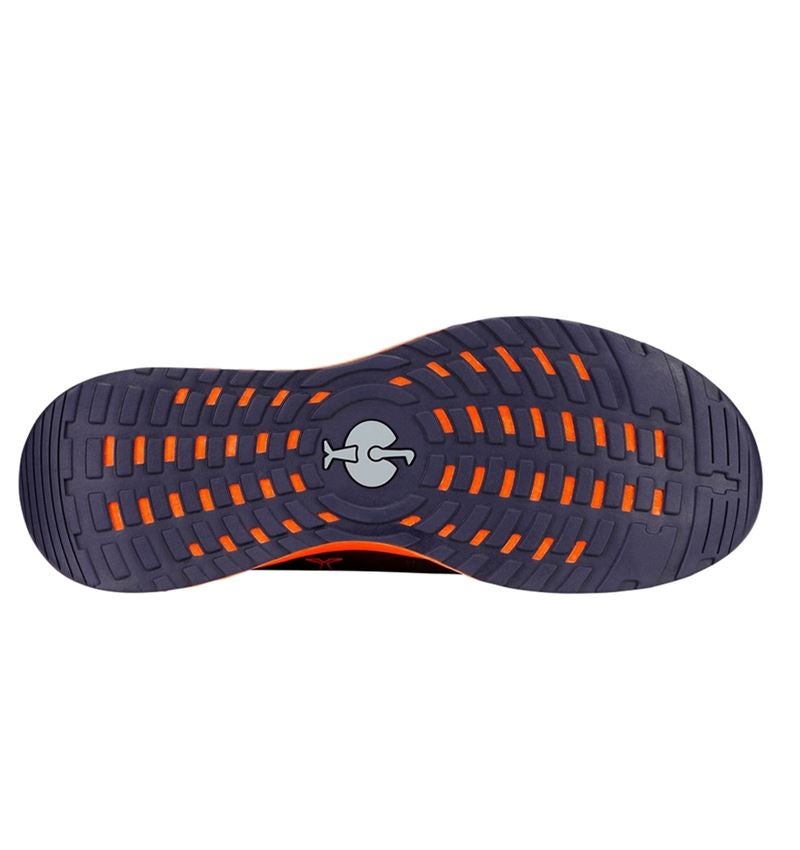 SB: SB Bezpečnostní obuv e.s. Comoe low + tmavomodrá/výstražná oranžová 6