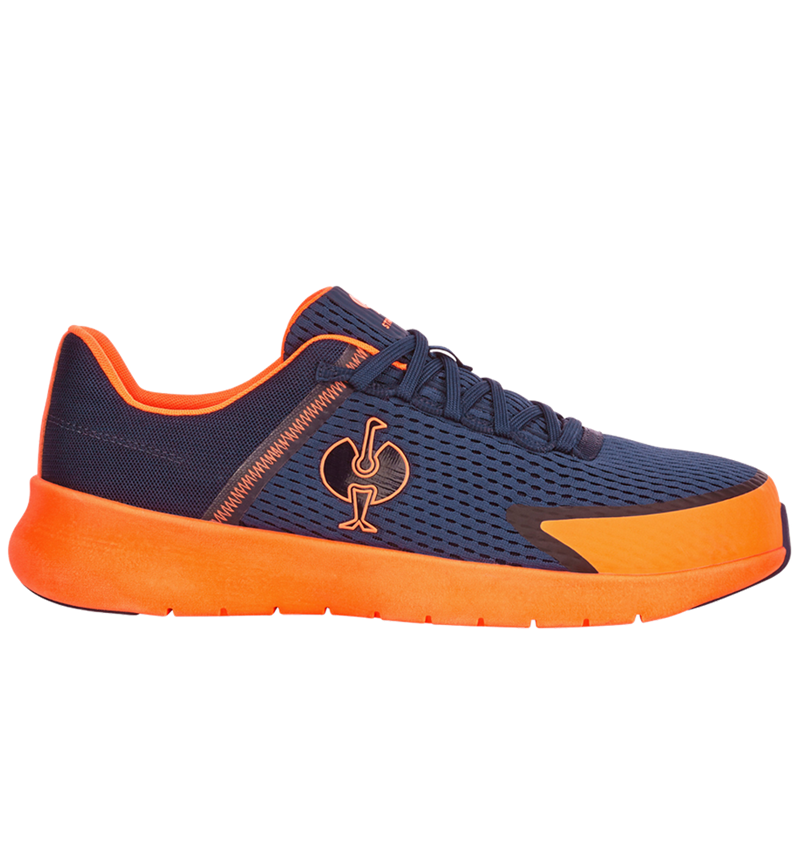 SB: SB Bezpečnostní obuv e.s. Tarent low + tmavomodrá/výstražná oranžová 4