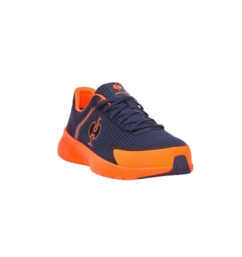 Obuv: SB Bezpečnostní obuv e.s. Tarent low + tmavomodrá/výstražná oranžová 5