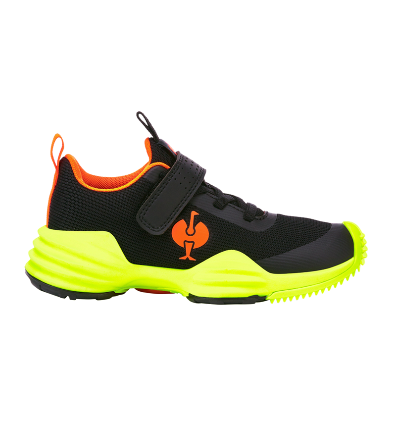 Obuv: Víceúčelová obuv e.s. Porto, dětská + černá/výstražná žlutá/výstražná oranžová 2