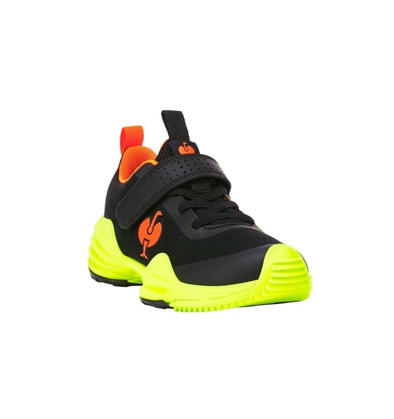 Dětská obuv: Víceúčelová obuv e.s. Porto, dětská + černá/výstražná žlutá/výstražná oranžová 3