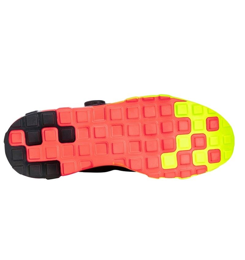 Obuv: Víceúčelová obuv e.s. Toledo low + černá/výstražná červená/výstražná žlutá 6