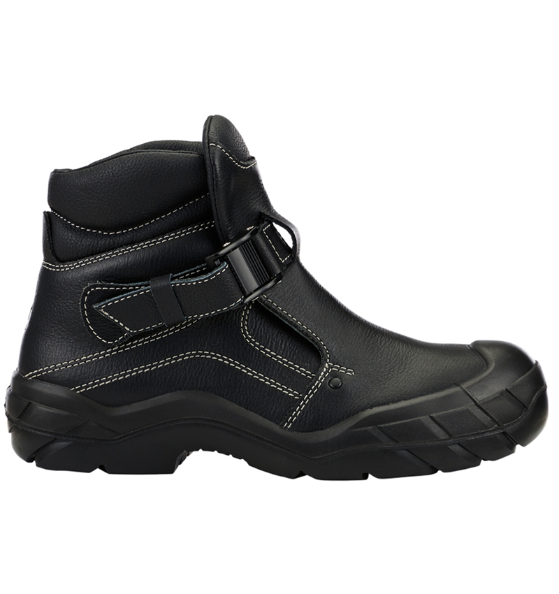 S3: Svářèčská bezpečnostní obuv e.s. Pleione + černá 2