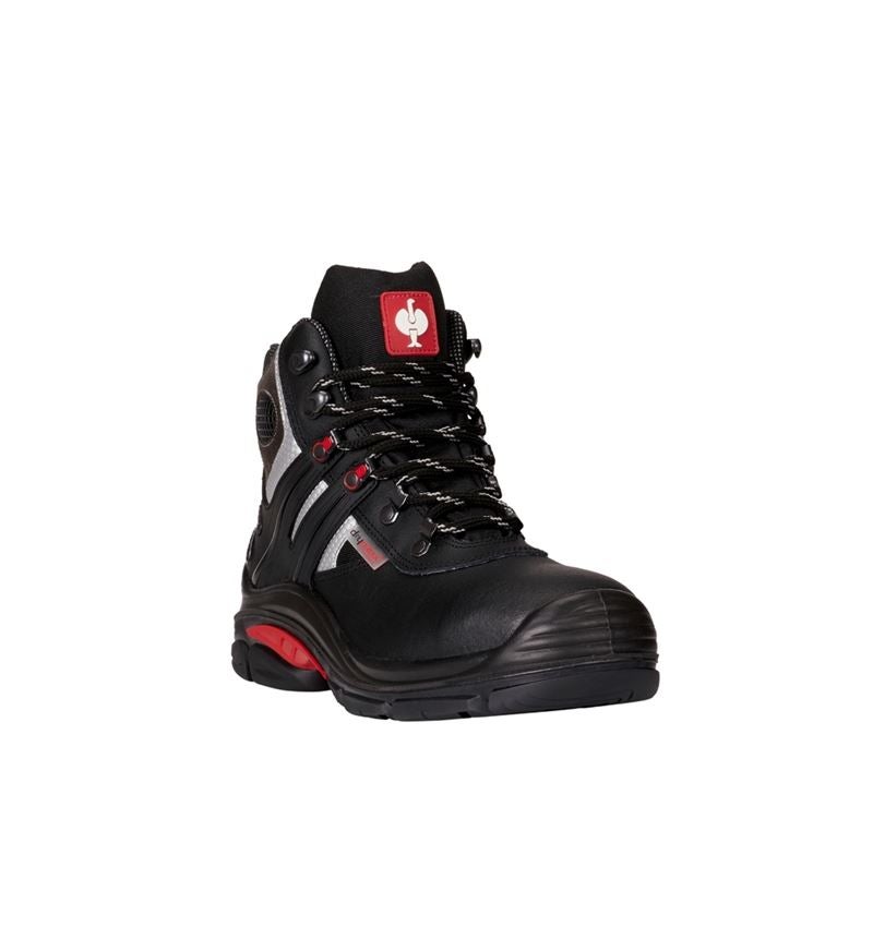 S3: S3 Bezpečnostní obuv Salzburg + černá/červená 1