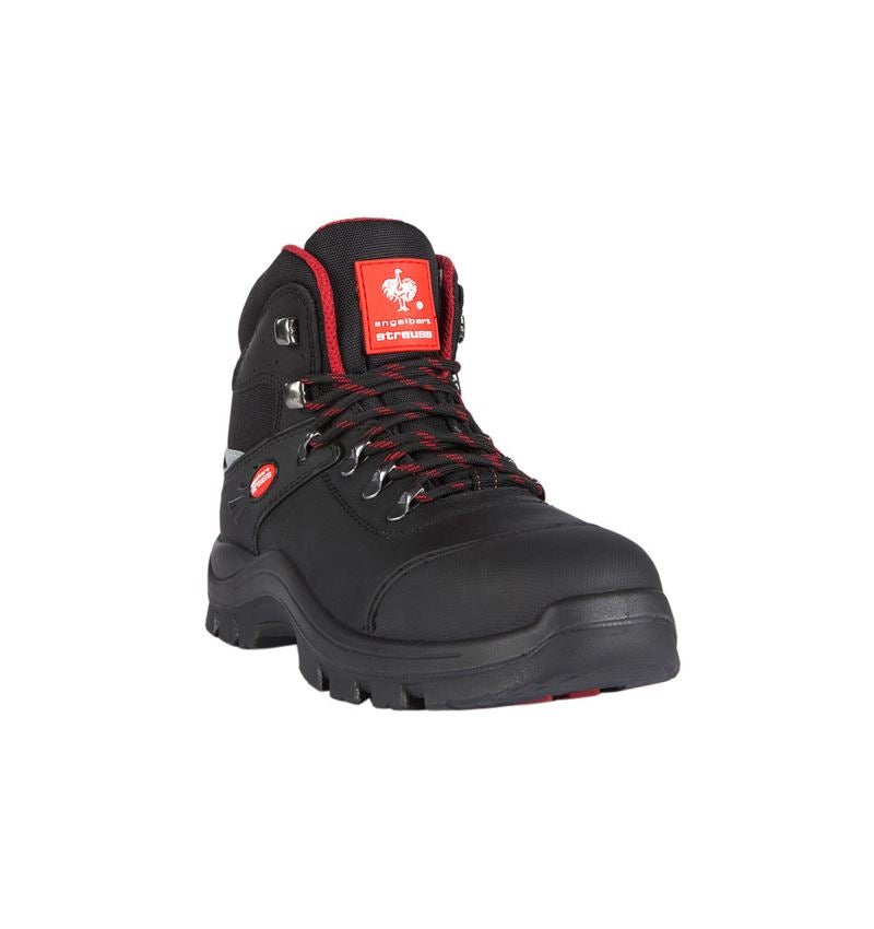 S3: S3 Bezpečnostní obuv David + černá/červená 1