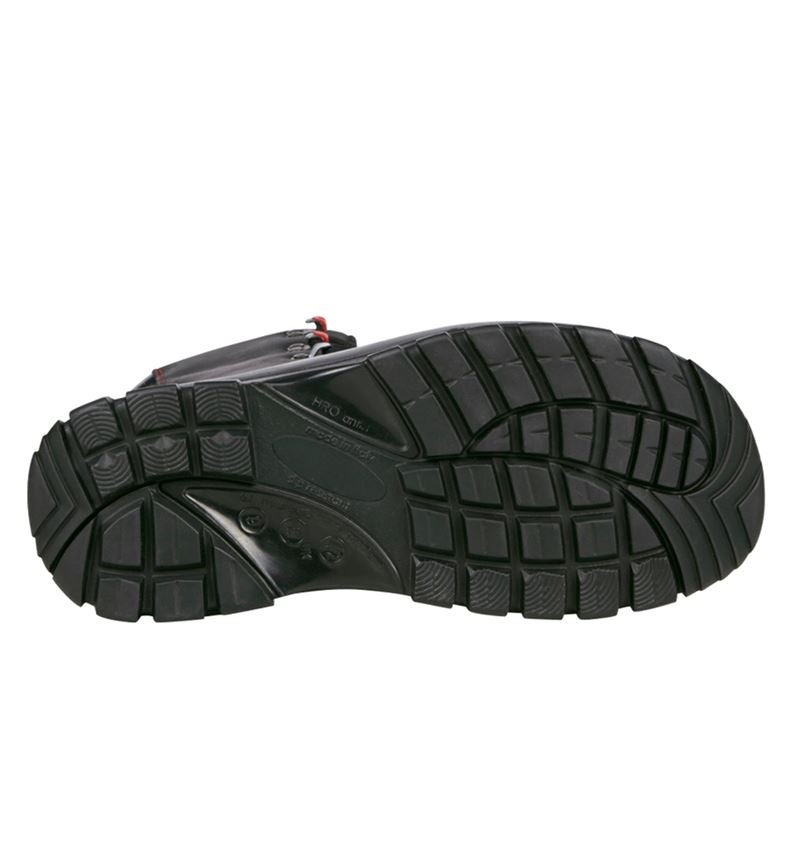 S3: S3 Zimní bezpečnostní vysoká obuv Comfort12 + černá/červená 3