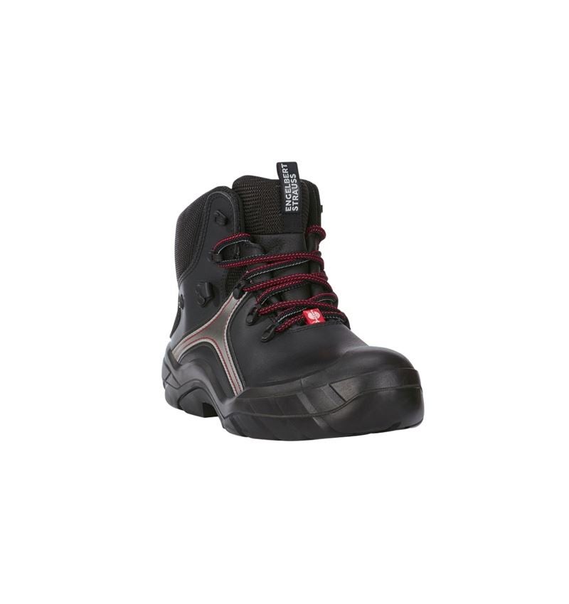 S3: e.s. S3 Bezpečnostní obuv Avior + černá/červená 3