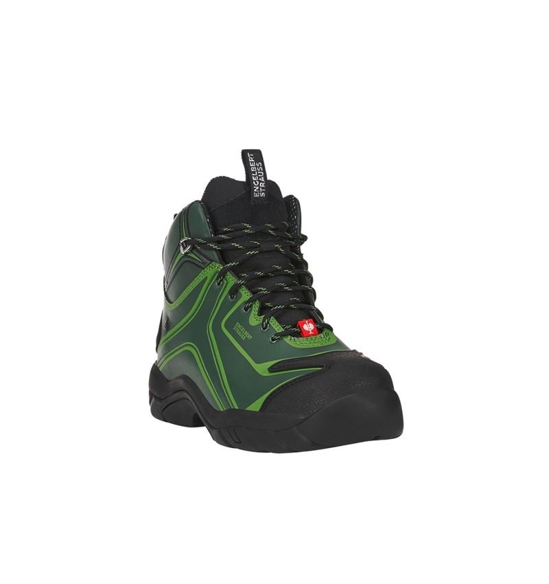 Pokrývačí / Tesař_Obuv: e.s. S3 Bezpečnostní obuv Kajam + zelená/mořská zelená 2