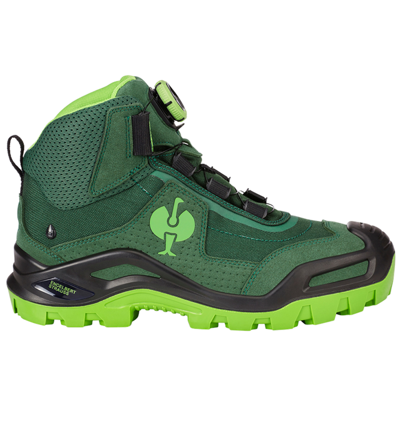 S3: S3 Bezpečnostní obuv e.s. Kastra II mid + zelená/mořská zelená 2