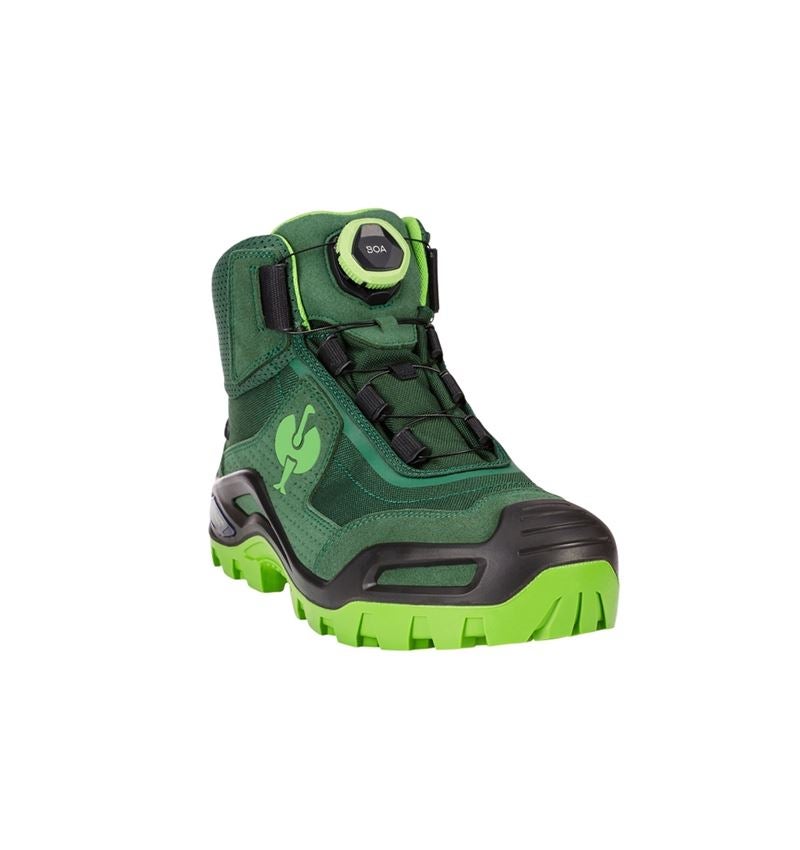S3: S3 Bezpečnostní obuv e.s. Kastra II mid + zelená/mořská zelená 3
