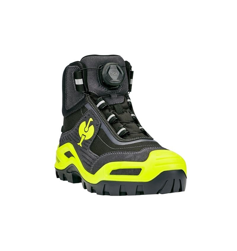 Obuv: S3 Bezpečnostní obuv e.s. Kastra II mid + antracit/výstražná žlutá 5