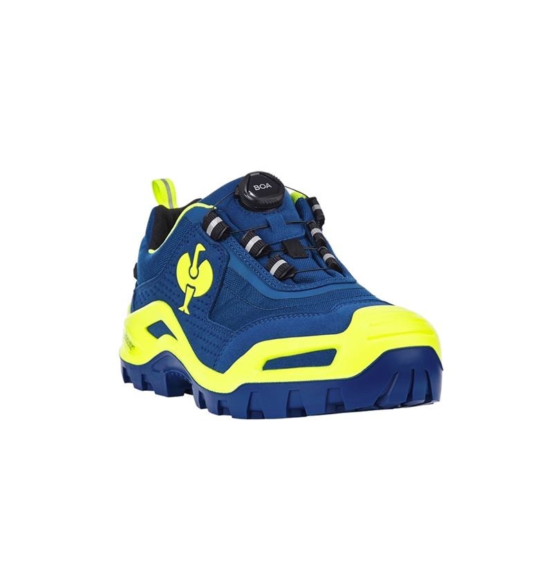 S3: S3 Bezpečnostní obuv e.s. Kastra II low + modrá chrpa/výstražná žlutá 3