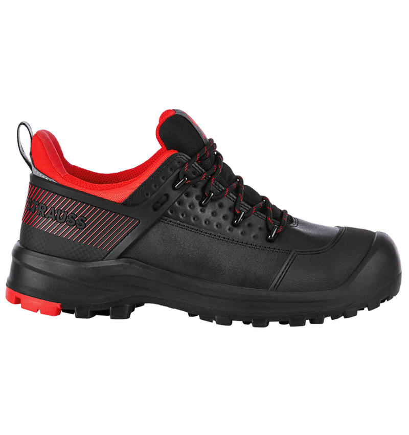 S3: S3 Bezpečnostní obuv e.s. Katavi low + černá/červená 1