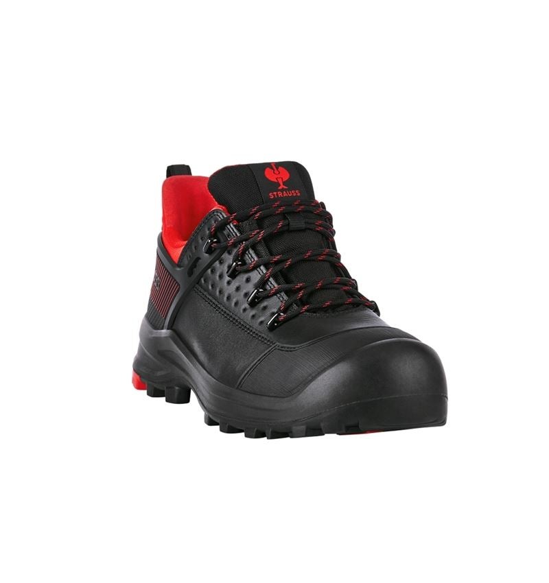 S3: S3 Bezpečnostní obuv e.s. Katavi low + černá/červená 2