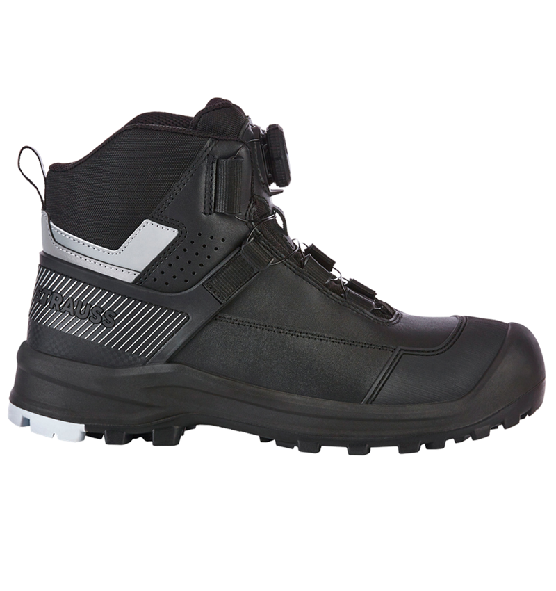 S3: S3 Bezpečnostní obuv e.s. Sawato mid + černá/stříbrná 2