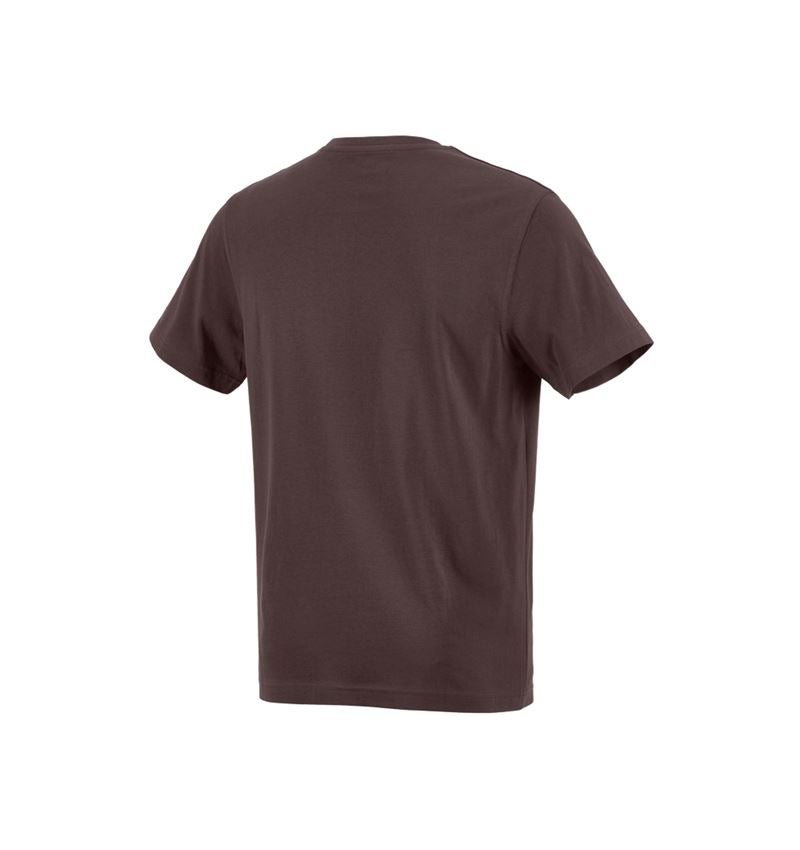 Trička, svetry & košile: e.s. Tričko cotton + hnědá 1