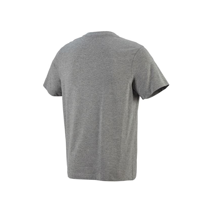 Trička, svetry & košile: e.s. Tričko cotton + šedý melír 2