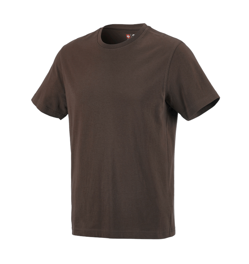 Trička, svetry & košile: e.s. Tričko cotton + kaštan 2