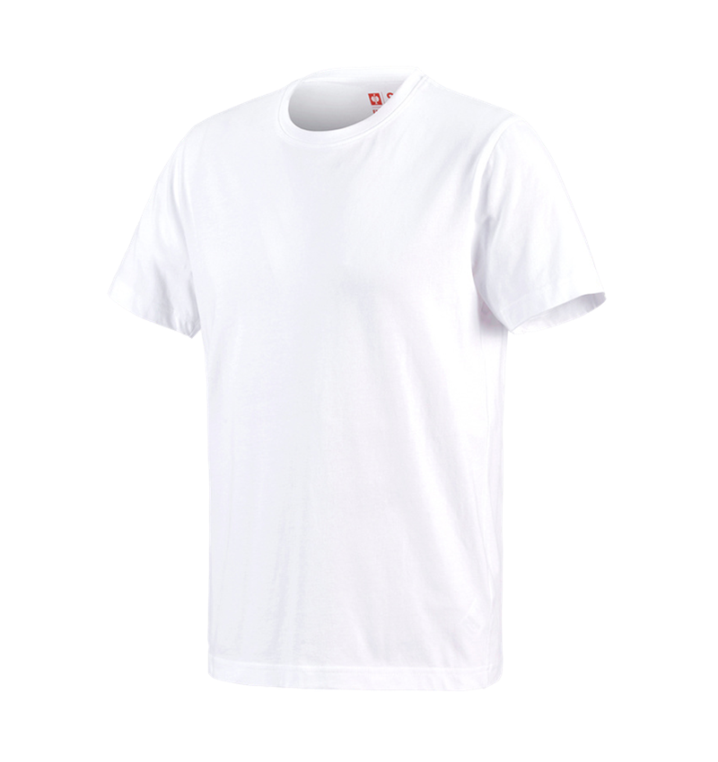 Trička, svetry & košile: e.s. Tričko cotton + bílá 1