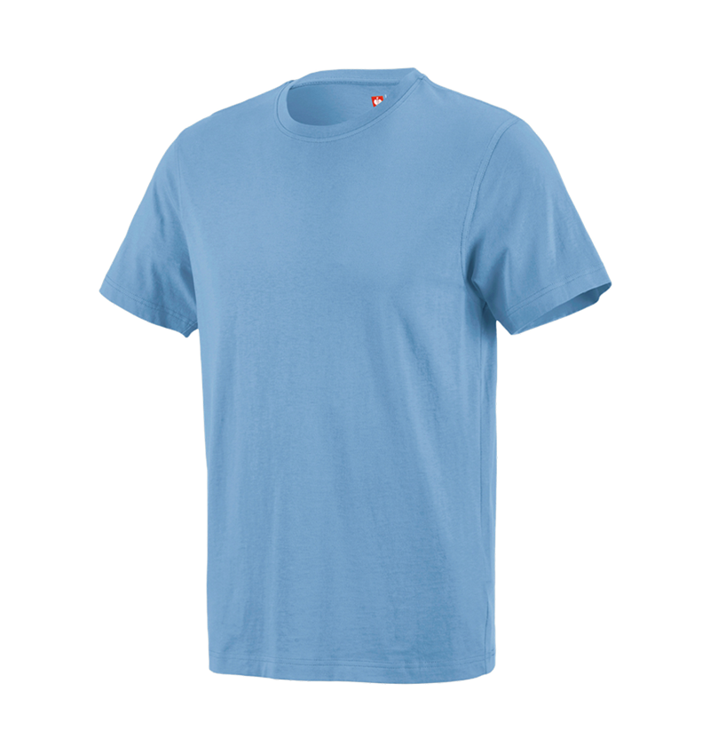 Trička, svetry & košile: e.s. Tričko cotton + azurově modrá