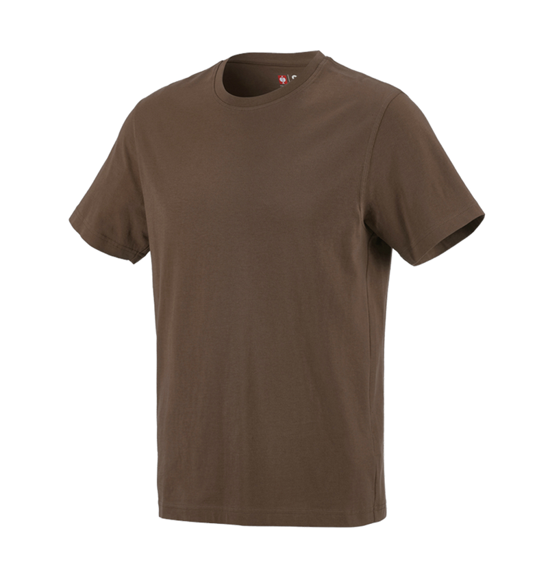 Trička, svetry & košile: e.s. Tričko cotton + lískový oříšek 1