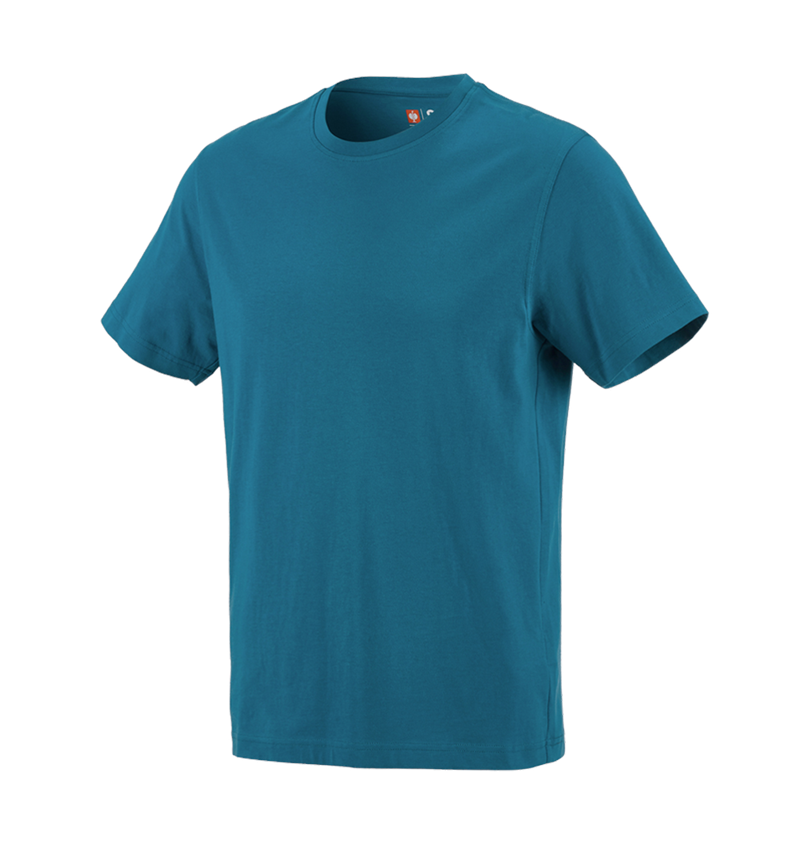 Trička, svetry & košile: e.s. Tričko cotton + petrolejová 1