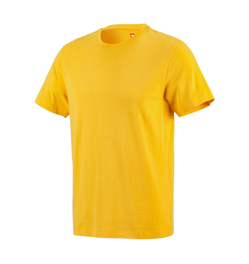 Trička, svetry & košile: e.s. Tričko cotton + žlutá 2