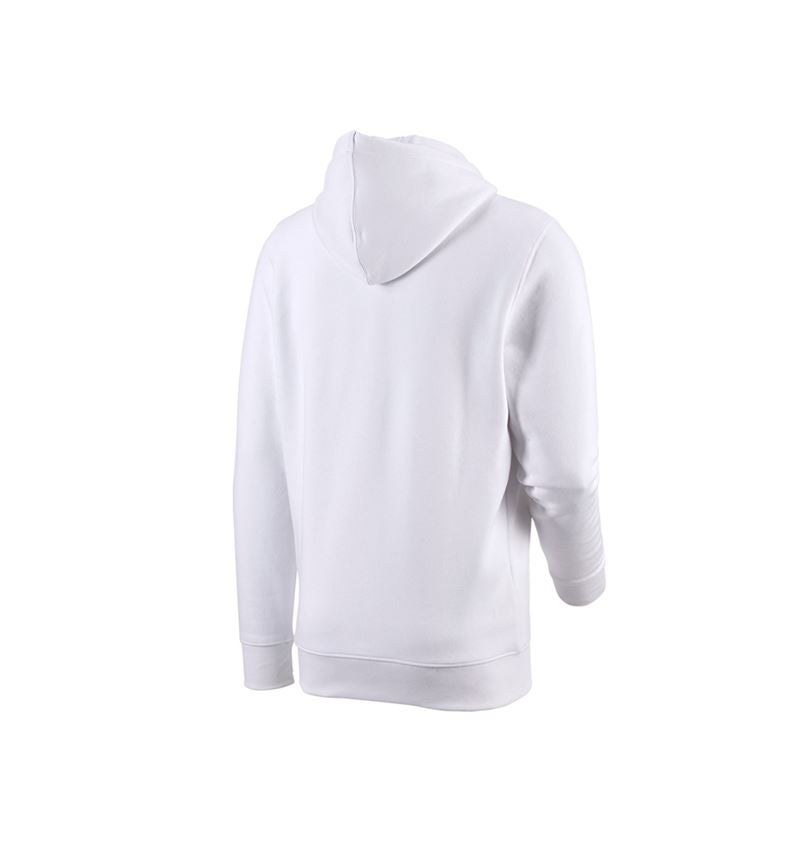 Trička, svetry & košile: e.s. Hoody-Bunda Sweat poly cotton + bílá 4