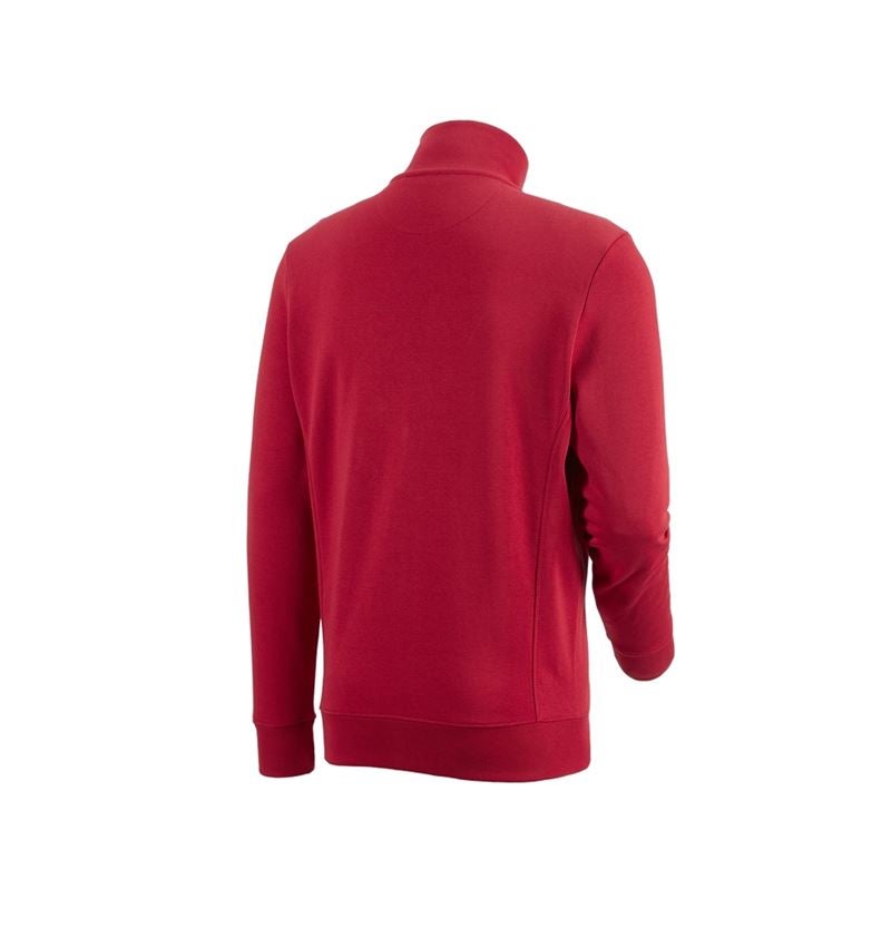 Trička, svetry & košile: e.s. Bunda Sweat poly cotton + červená 3
