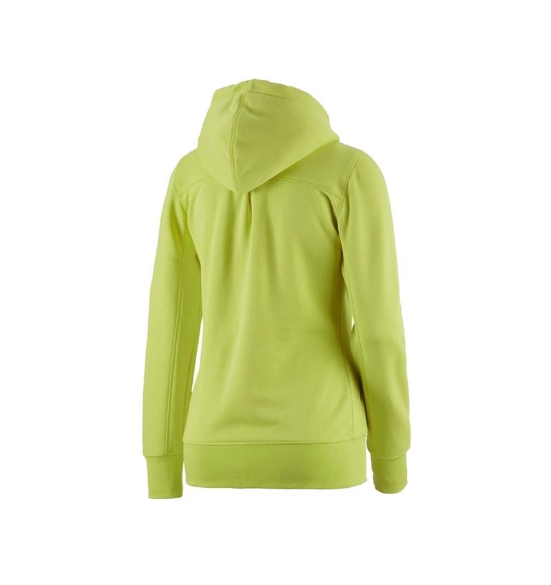 Trička | Svetry | Košile: e.s. Hoody-Bunda Sweat poly cotton, dámské + májové zelená 1