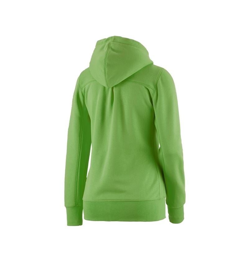 Trička | Svetry | Košile: e.s. Hoody-Bunda Sweat poly cotton, dámské + mořská zelená 2