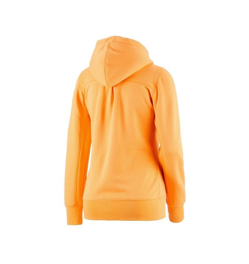 Trička | Svetry | Košile: e.s. Hoody-Bunda Sweat poly cotton, dámské + světle oranžová 1