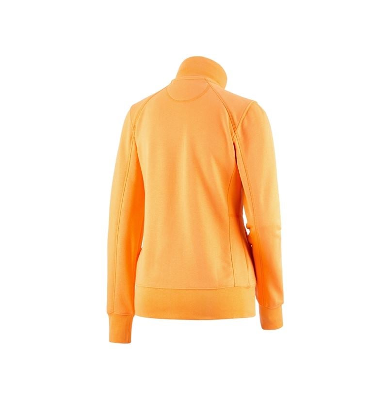 Témata: e.s. Bunda Sweat poly cotton, dámské + světle oranžová 1