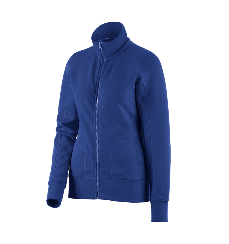 Trička | Svetry | Košile: e.s. Bunda Sweat poly cotton, dámské + modrá chrpa