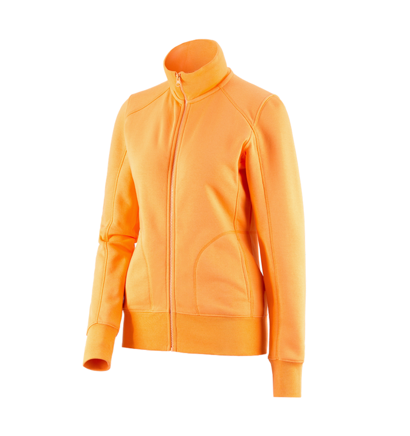 Trička | Svetry | Košile: e.s. Bunda Sweat poly cotton, dámské + světle oranžová